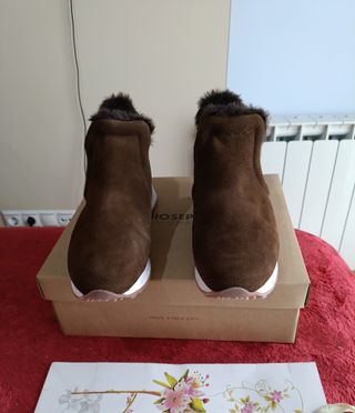 Botines Gioseppo Forrados Piel Talla 39