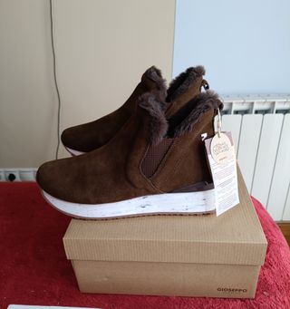 Botines Gioseppo Forrados Piel Talla 39