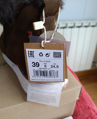 Botines Gioseppo Forrados Piel Talla 39