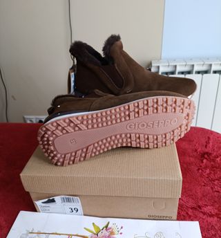 Botines Gioseppo Forrados Piel Talla 39
