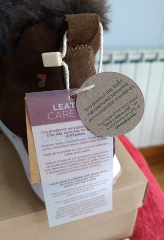 Botines Gioseppo Forrados Piel Talla 39