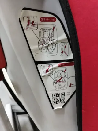 Silla coche Chicco Grupo 1/2/3 Roja