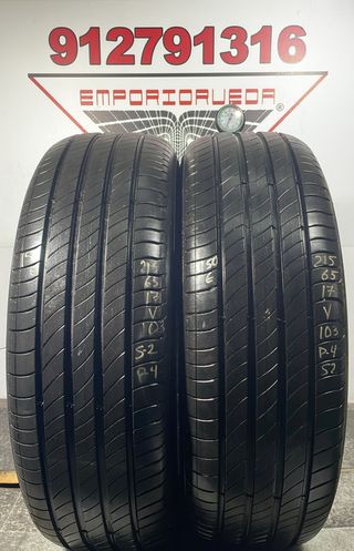 215 65 17 V MICHELIN RUEDA AL 90% VIDA UTIL