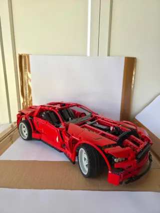 LEGO Technic 8070 Supercar Rossa – Set Completo in