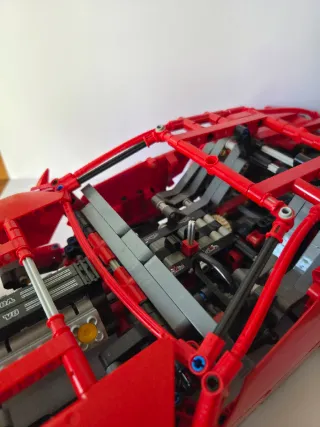 LEGO Technic 8070 Supercar Rossa – Set Completo in