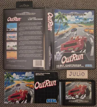 OUTRUN - MEGADRIVE