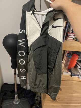 Cortavientos Nike Swoosh Orginal Verde Militar