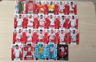 Lote completo cromos Girona FC