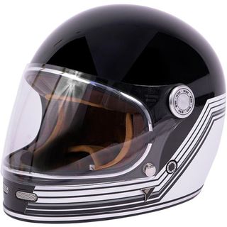 Casco BY CITY Roadster II Negro/Blanco talla L
