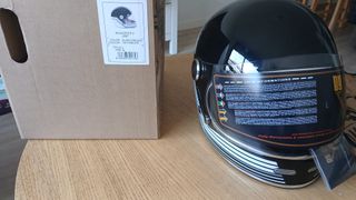 Casco BY CITY Roadster II Negro/Blanco talla L