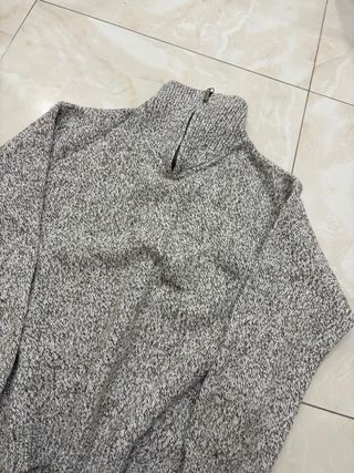 Maglione vintage uomo beige/marrone