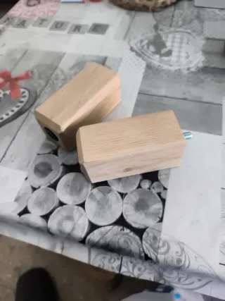 PATAS BESTÅ STUBBARP Roble Tinte Blanco