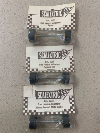 Ejes Scalextric Variados (Lancia, Porsche, etc.)