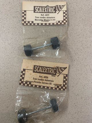 Ejes Scalextric Variados (Lancia, Porsche, etc.)