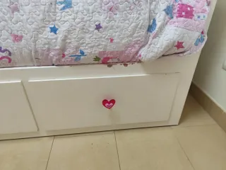 Cama Diván Infantil Ikea Blanca