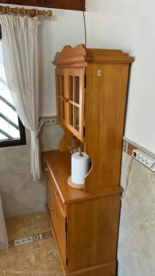 Armario vajillero madera maciza