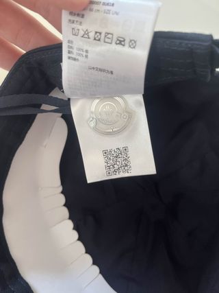 Dark Blue Moncler  Cap