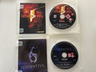 Pack Resident Evil 5 y 6 PS3