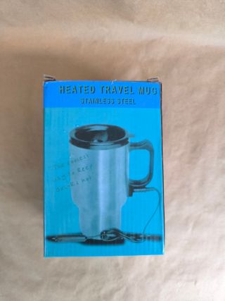 Taza térmica calefactable para coche 12V - Nueva
