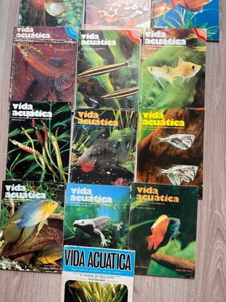 Vida acuatica revistas desde 1969