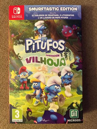 Los Pitufos Operación Vilhoja Nintendo Switch