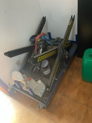 Elevador de tijera hidráulico