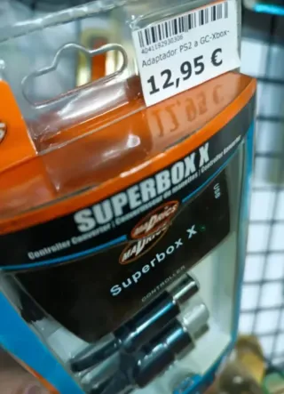 Adattatore Superbox X PS2/GC/Xbox Mad Catz