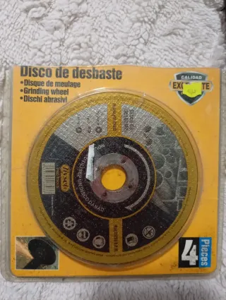 Disco de desbaste 4 piezas
