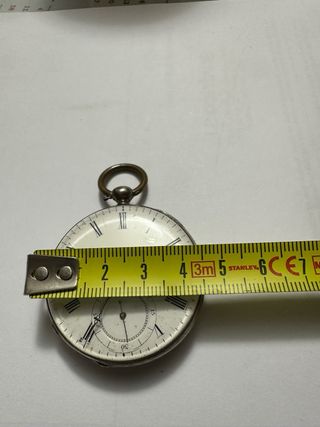 Reloj de bolsillo de plata