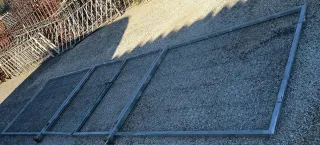 Frontal para perrera metálico