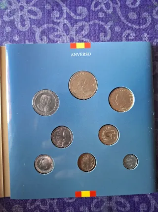 Colecciones de monedas españolas de curso legal