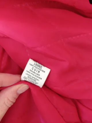 Cazadora de piel para hombre