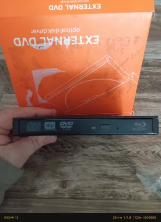 Disketera Blu-ray Externa. Nuevo,