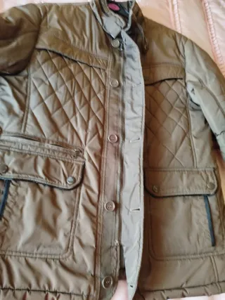 Parka Hombre Talla L Marrón
