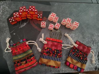 23 dados Khorne y World Eaters