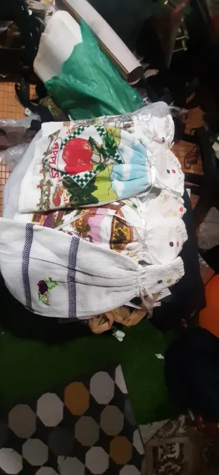 Abbigliamento vintage per decorazione o collezione