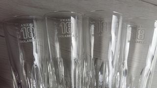 4 Bicchieri Vetro Amaro 18 Isolabella