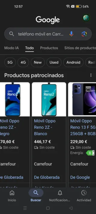 Vendo cambio por movil oppo reno2z buen estado