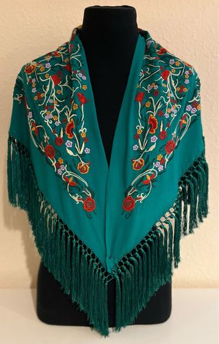 Mantoncillo Flamenca Bordado