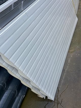 Panel sándwich imitación teja