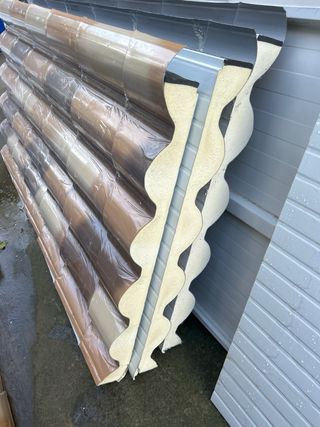 Panel sándwich imitación teja