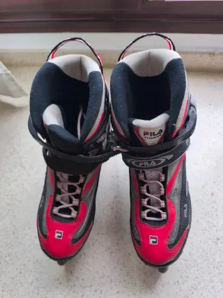Patines Fila Fitness Rojos y Negros 43'5