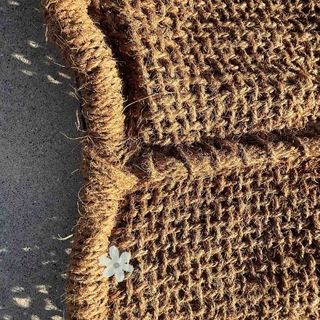 Toldo Sombreo 3x3 Fibra Coco + 4 Anclajes / vela