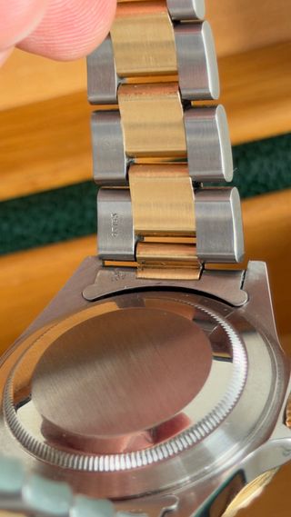 Rolex Submariner Date Mixto Azul/Oro