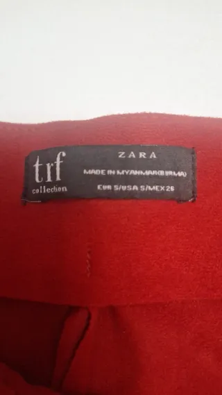 Falda pantalón corta  Zara ante S