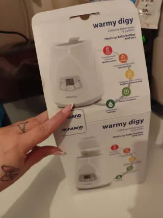 Calienta biberones Miniland Warmy Digy