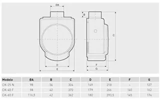 Estrattore CK-40F NUOVO