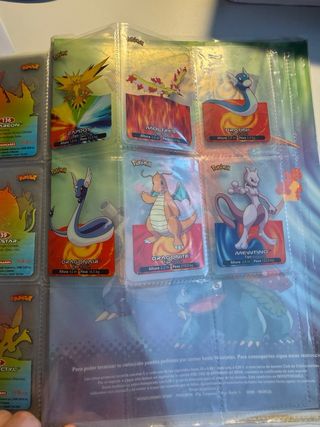 Álbum Pokémon Lamincards Colección 2005