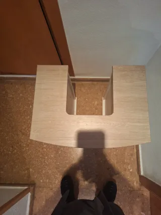 Mueble de baño con puerta de cristal