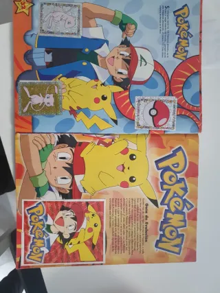 Álbum Cromos Pokémon Merlin completo
